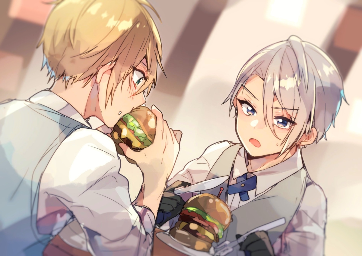 This is a pixiv picture whose title is ···おい、はしたないぞ.