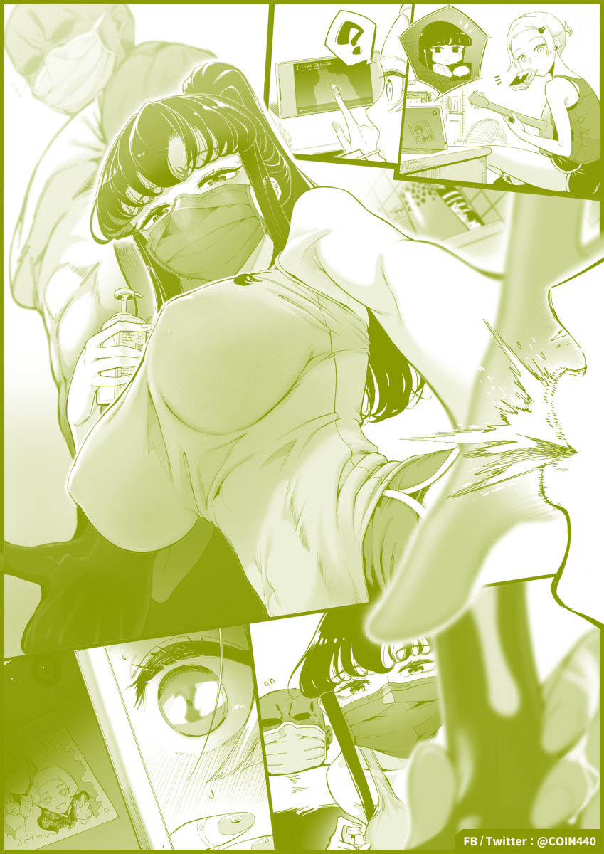 This is a pixiv picture whose title is 乳飲み少女(仮タイトル)-05.