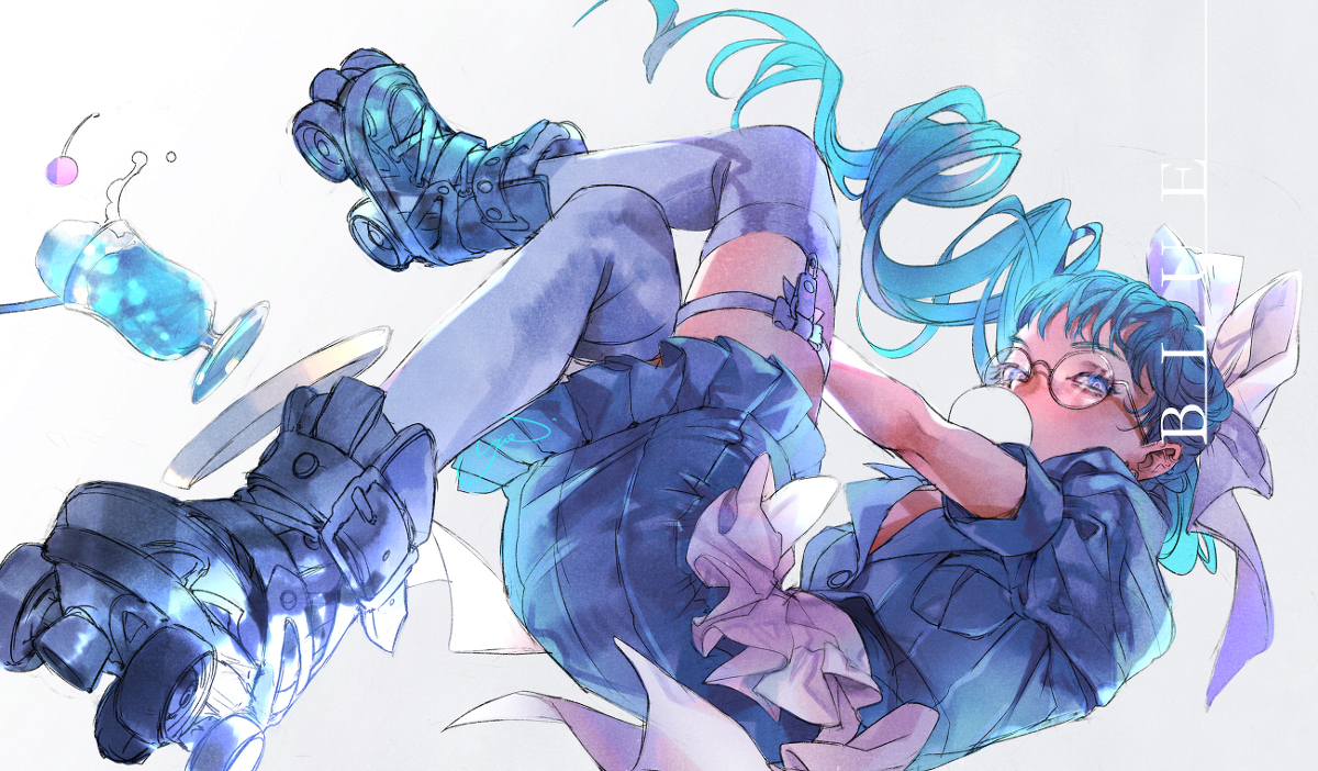 This is a pixiv picture whose title is Dresscode: BLUE.