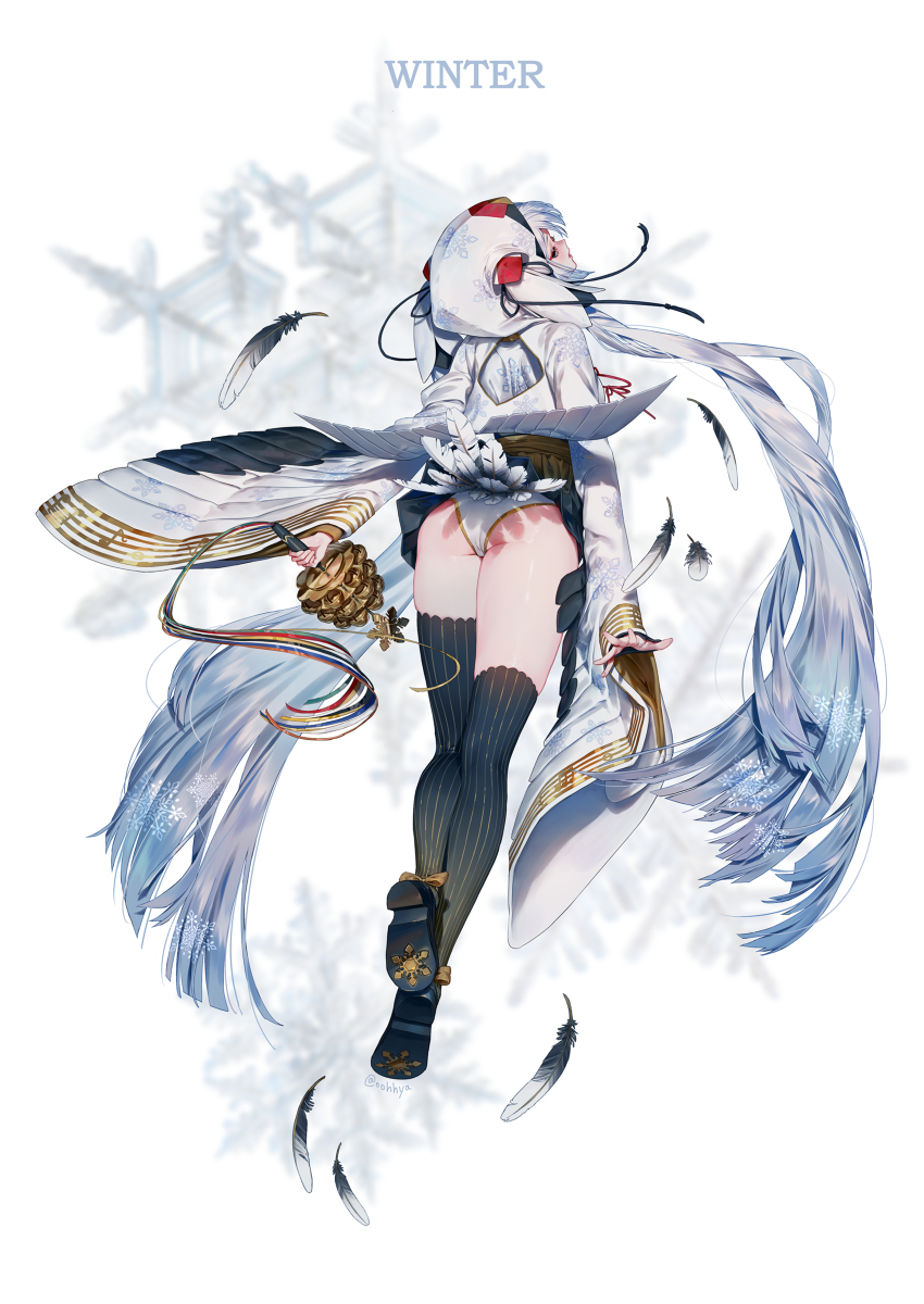 This is a pixiv picture whose title is Snow Miku.