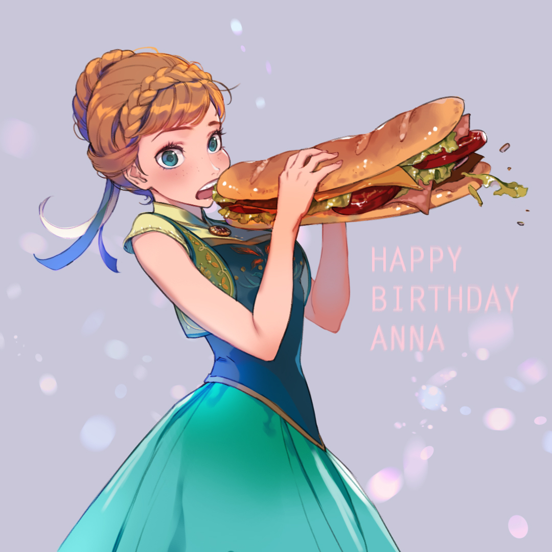 This is a pixiv picture whose title is HAPPY BIRTHDAY ANNA!.