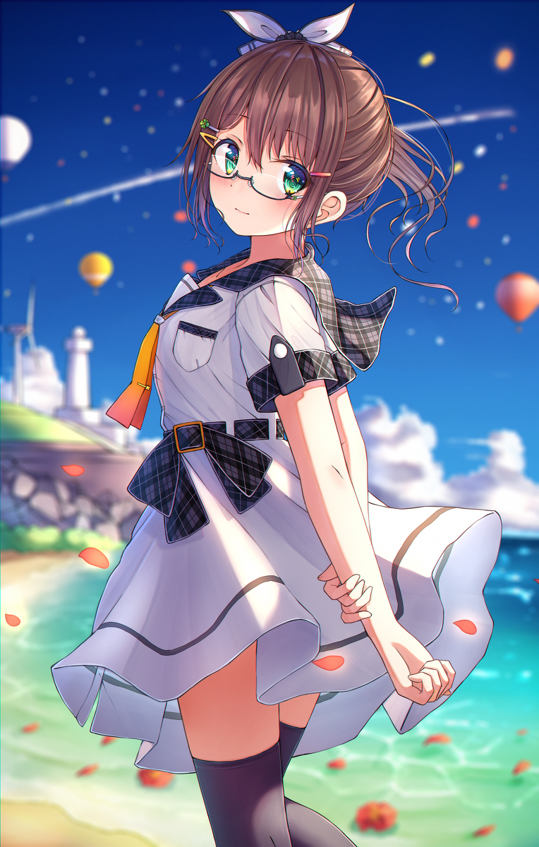 This is a pixiv picture whose title is 初夏.