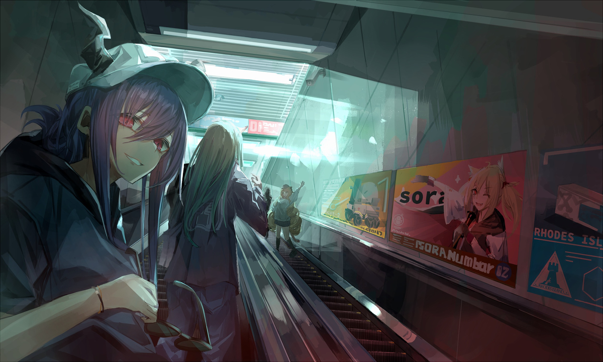 This is a pixiv picture whose title is overnight.