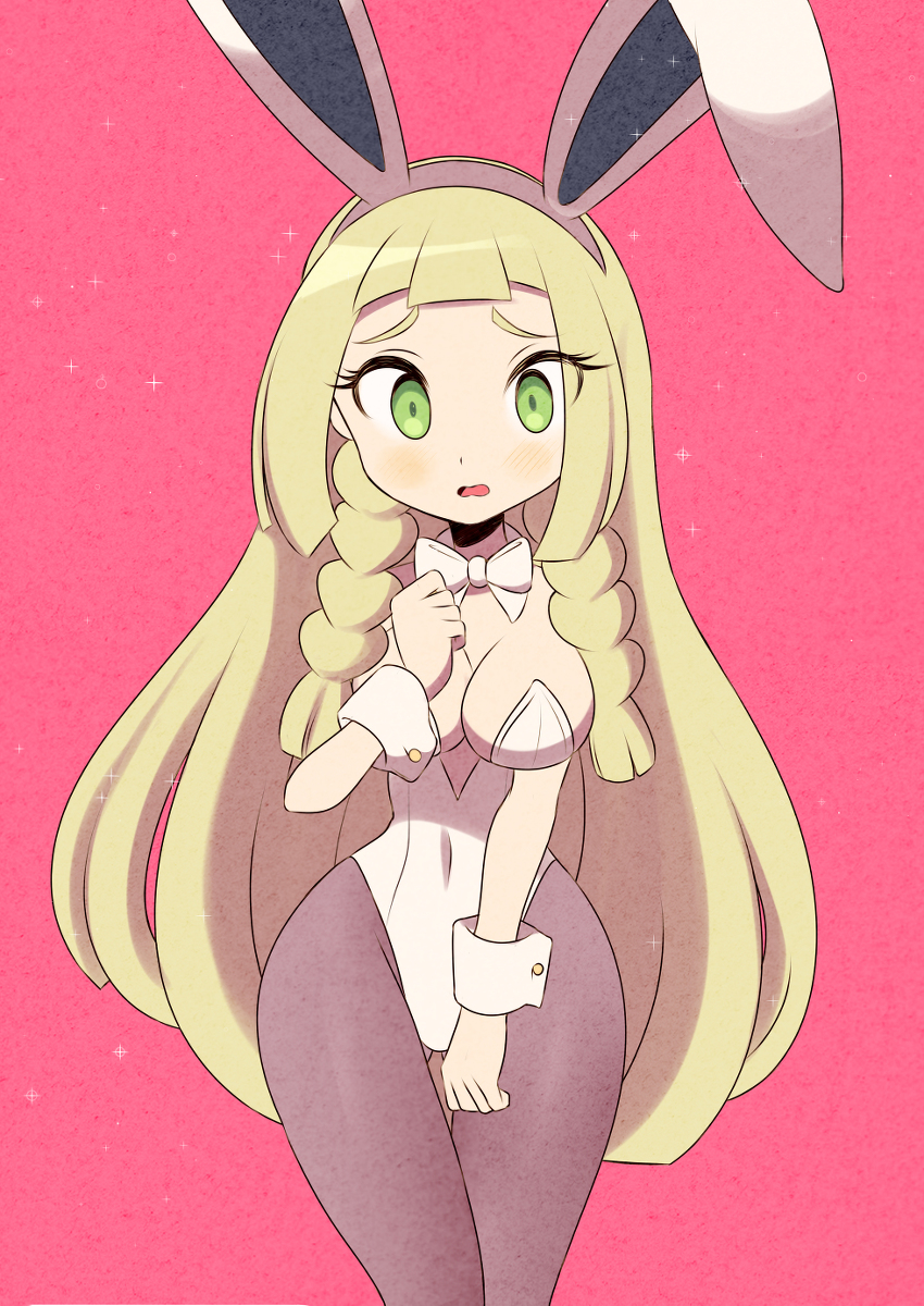 This is a pixiv picture whose title is White bunny lillie.