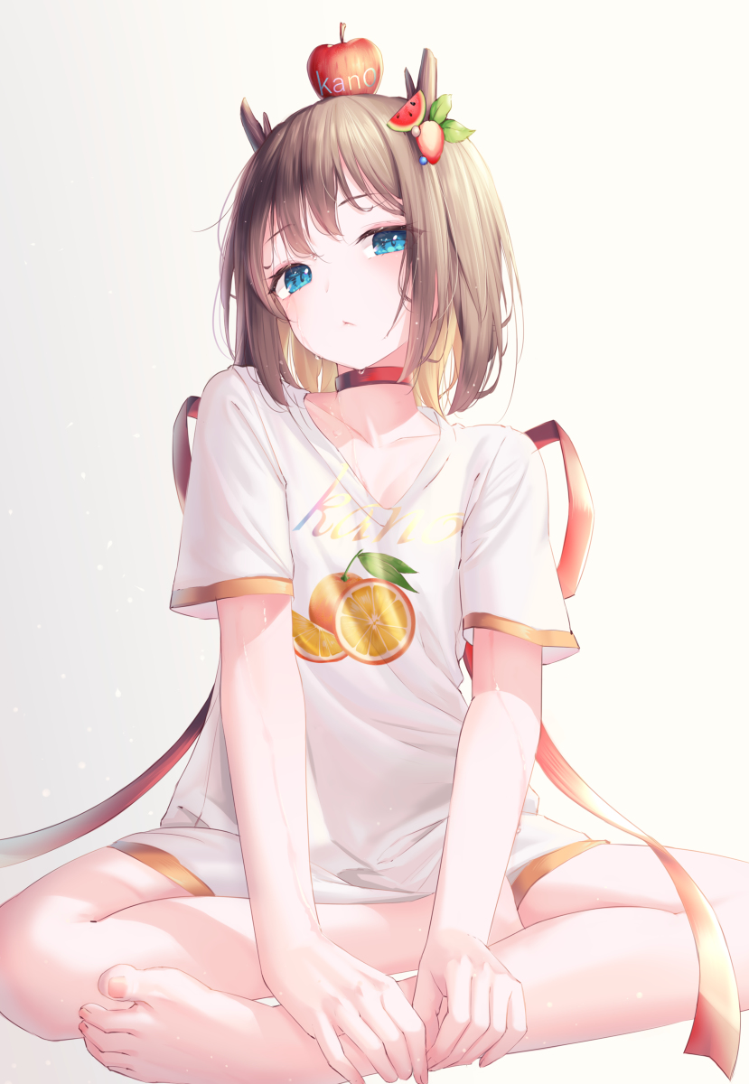 This is a pixiv picture whose title is 鹿乃🌸.