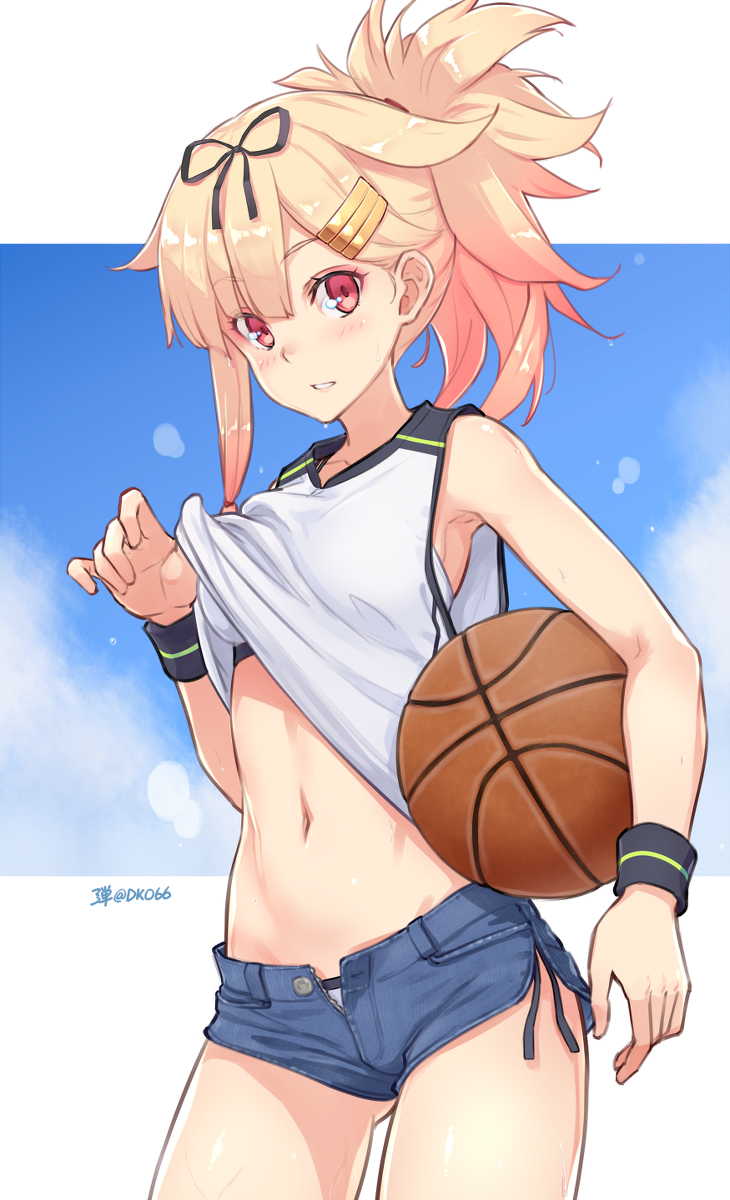 This is a pixiv picture whose title is バスケットボールPoi?.