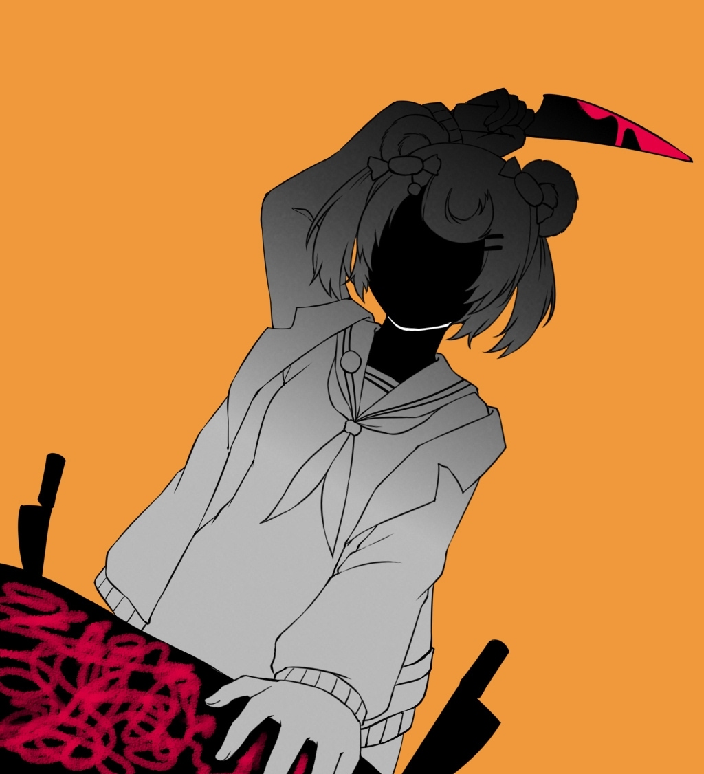 This is a pixiv picture whose title is 她们的过去.