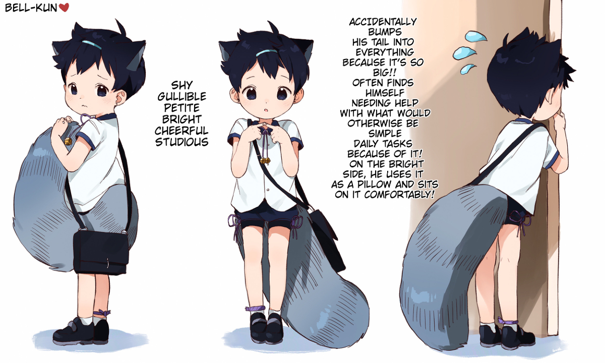 This is a pixiv picture whose title is Bell-Kun ref page!.