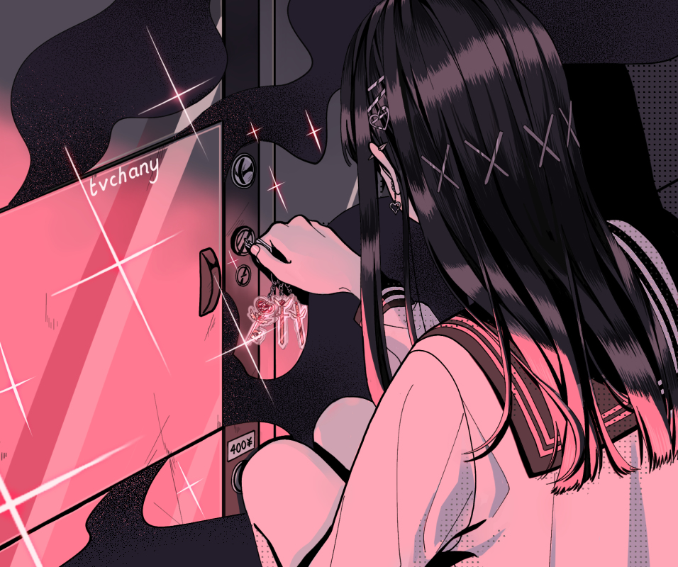 This is a pixiv picture whose title is ロッカー.