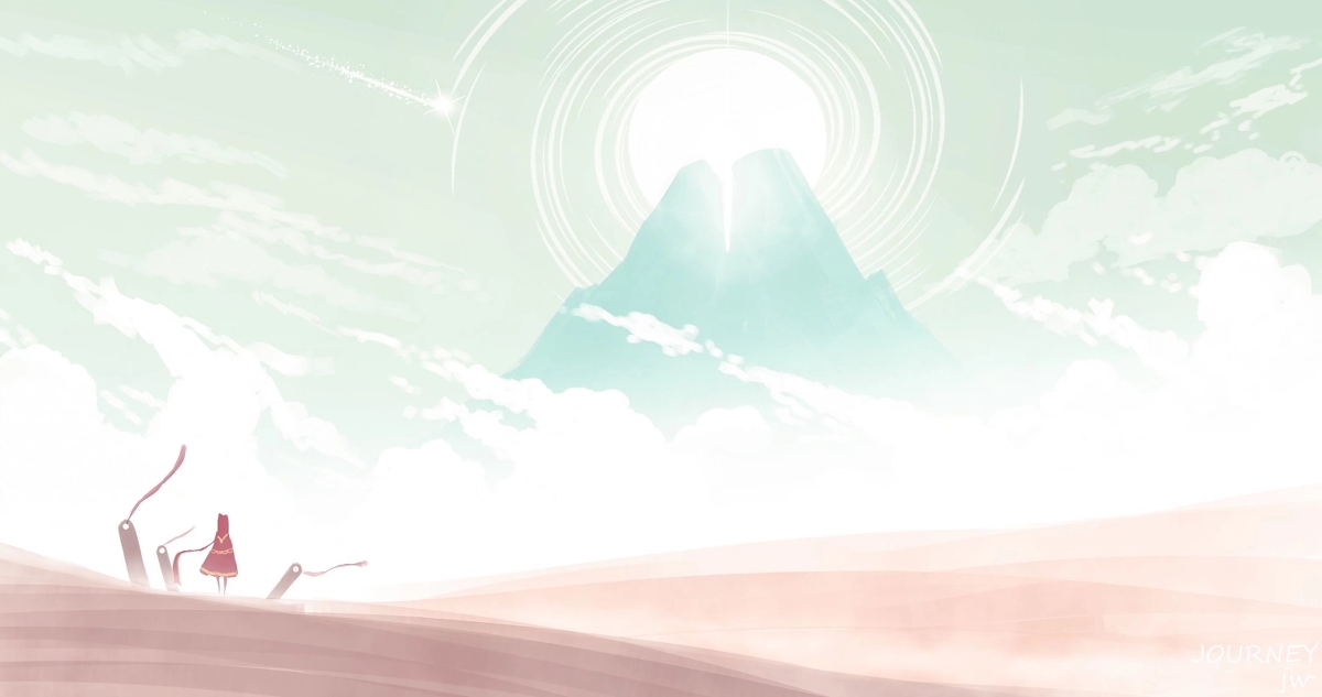 This is a pixiv picture whose title is 风の旅途.