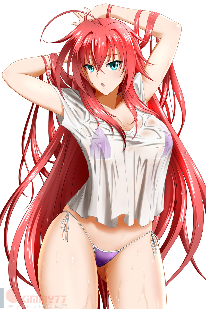 This is a pixiv picture whose title is High School DXD Rias Gremory.