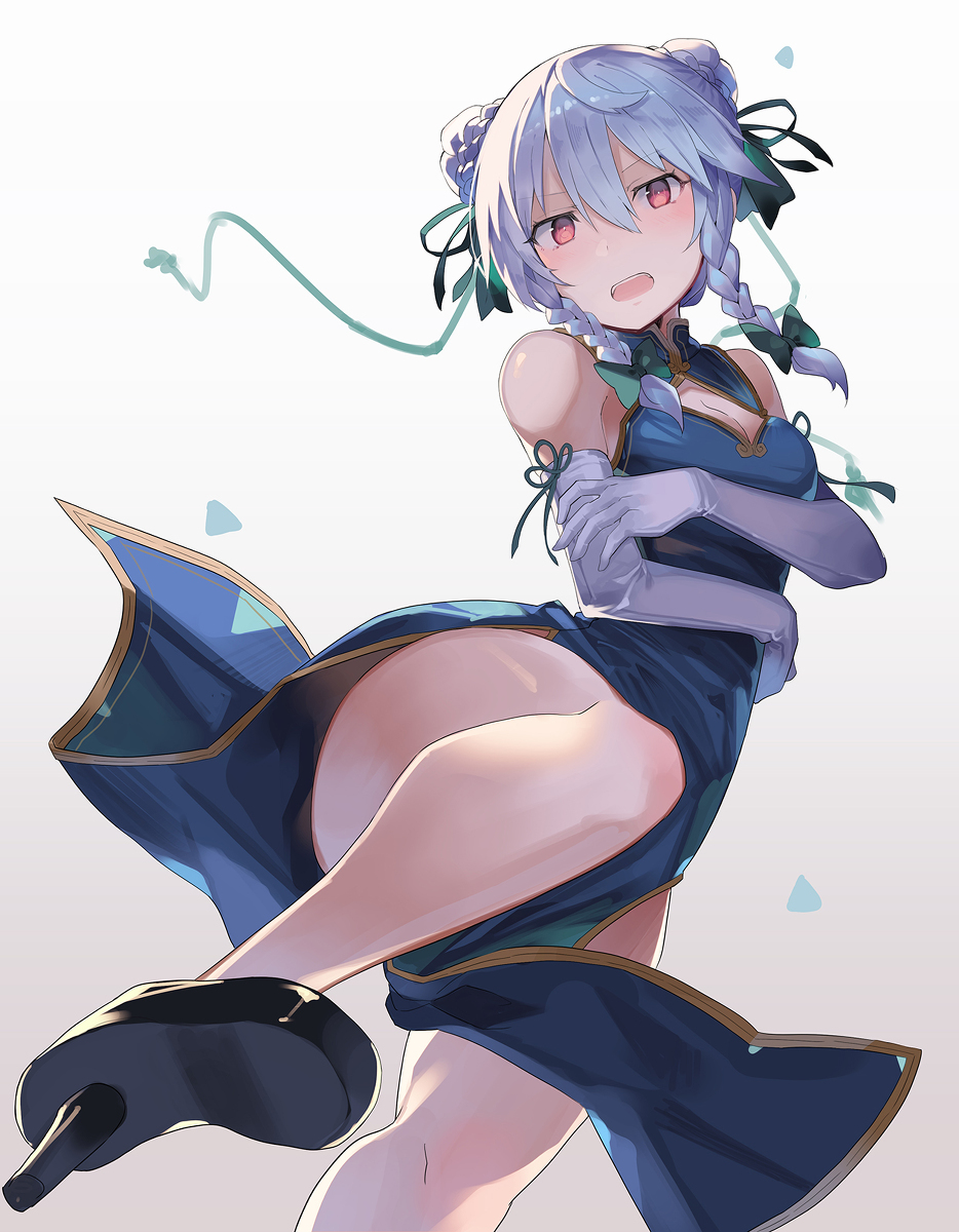 This is a pixiv picture whose title is チャイナ咲夜.