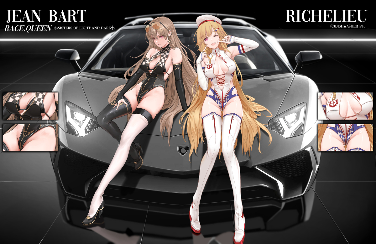 This is a pixiv picture whose title is Race Queen : JBR.