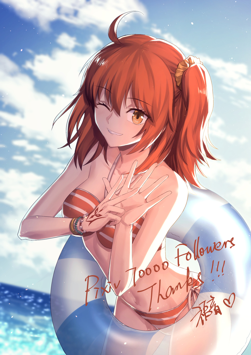 This is a pixiv picture whose title is THANKS.