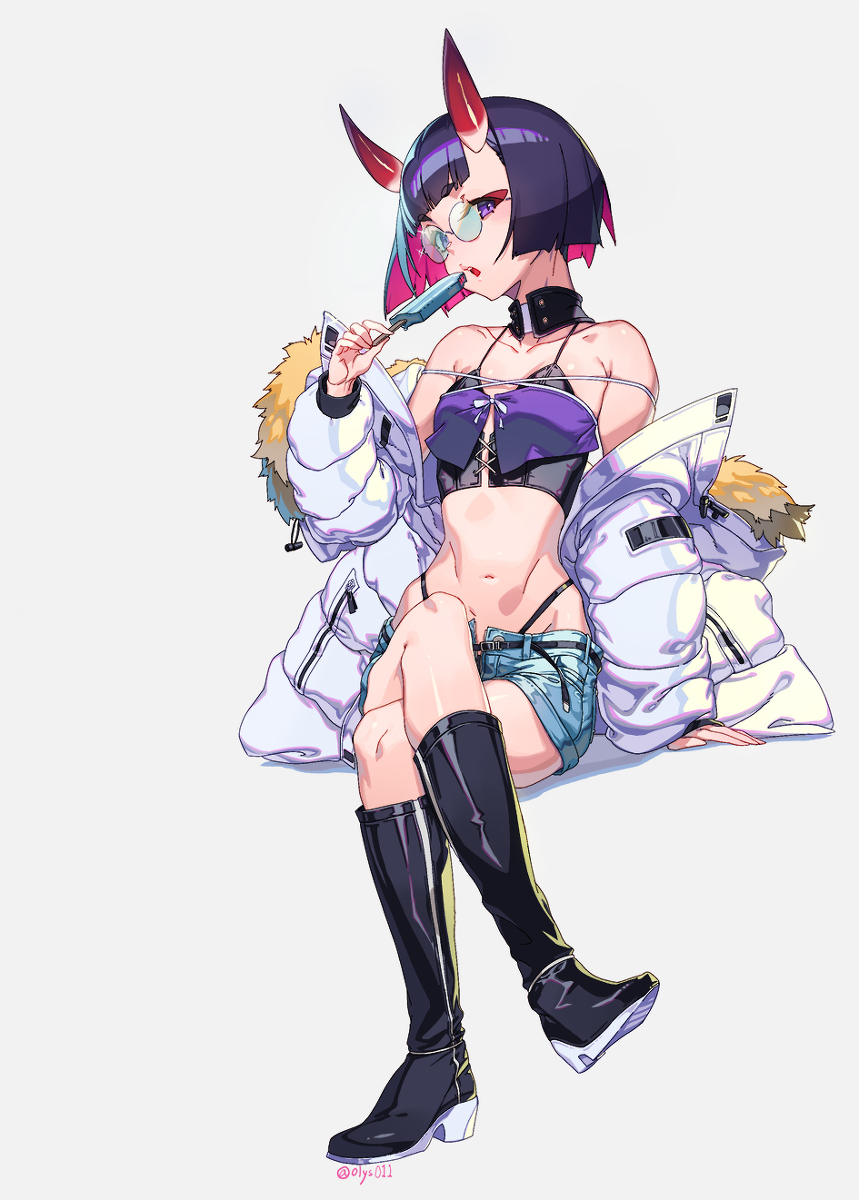 This is a pixiv picture whose title is FGO shuten doji.