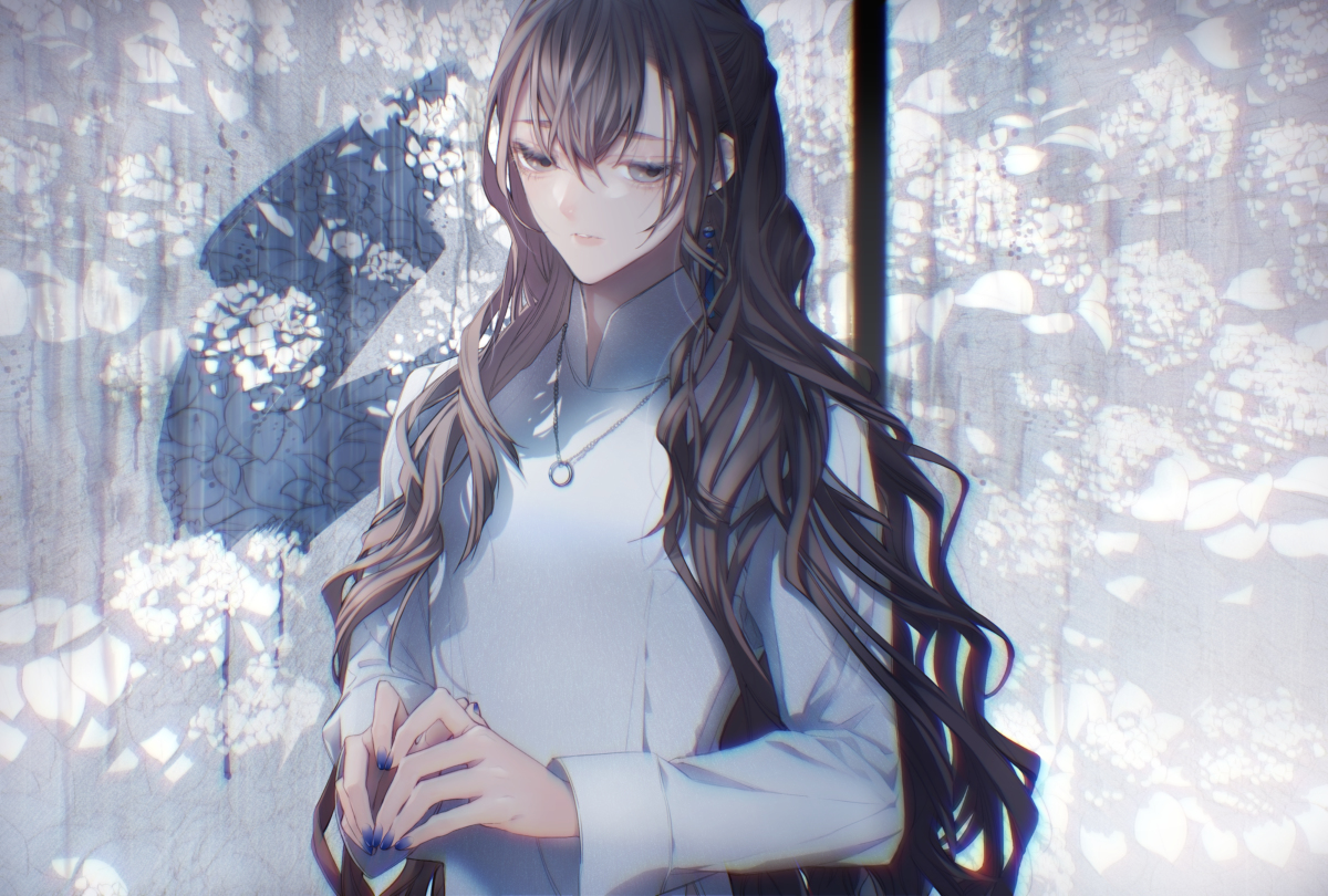 This is a pixiv picture whose title is 冷たい湿度.