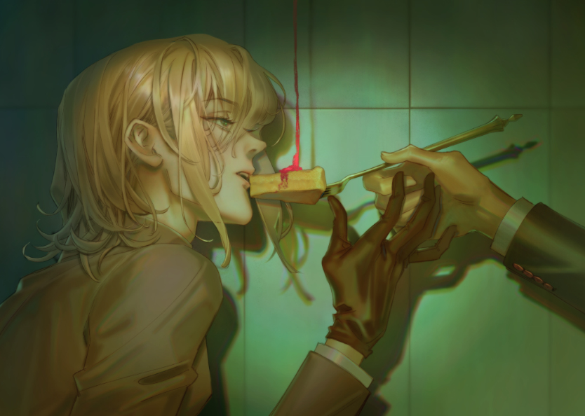 This is a pixiv picture whose title is I need some sugar.