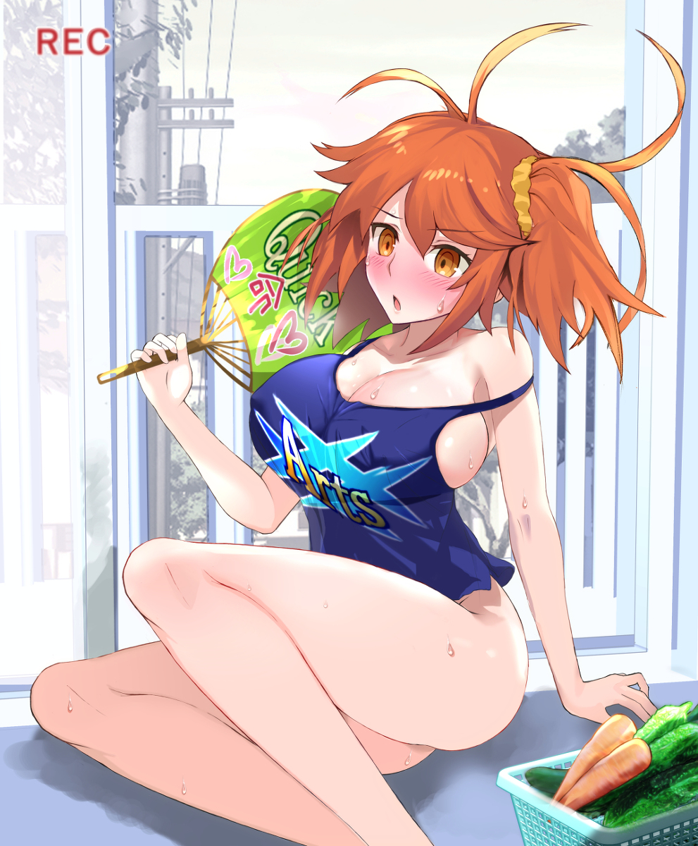 This is a pixiv picture whose title is 夏のたわわ系ぐだ子.