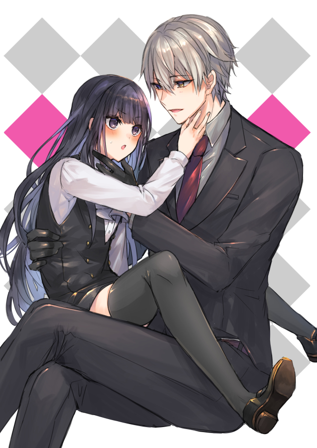 This is a pixiv picture whose title is いぬぼく.