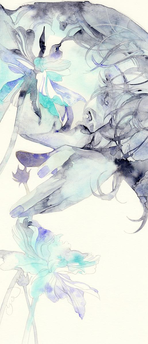 This is a pixiv picture whose title is 0:00 am.