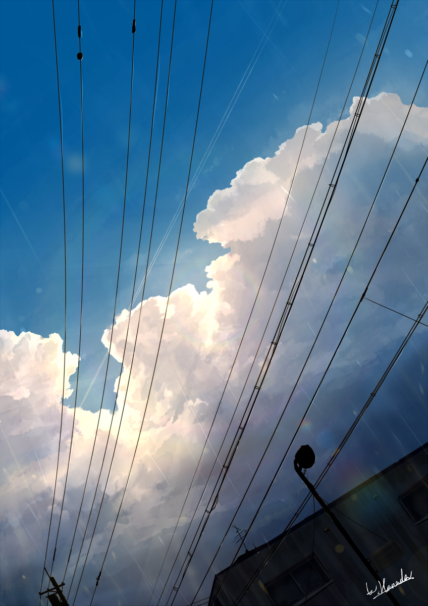 This is a pixiv picture whose title is 明日泣く君に.