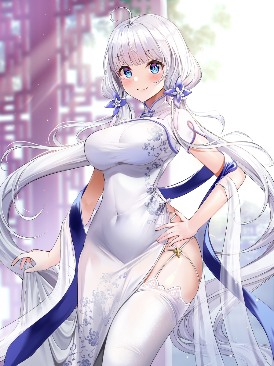 This is a pixiv picture whose title is イラストリアス.