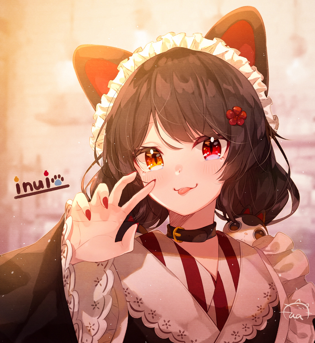 This is a pixiv picture whose title is いにゅい.