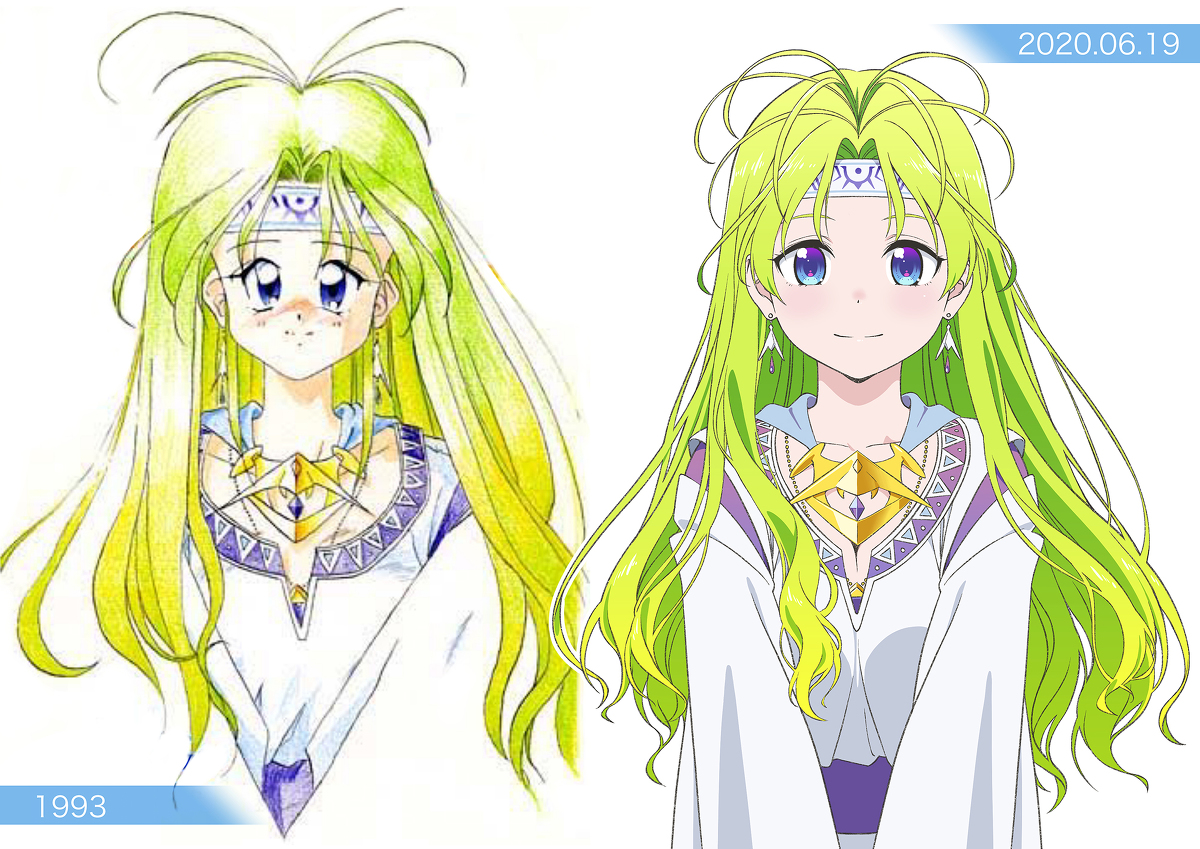 This is a pixiv picture whose title is 中学時代の絵をリメイクしてみた.