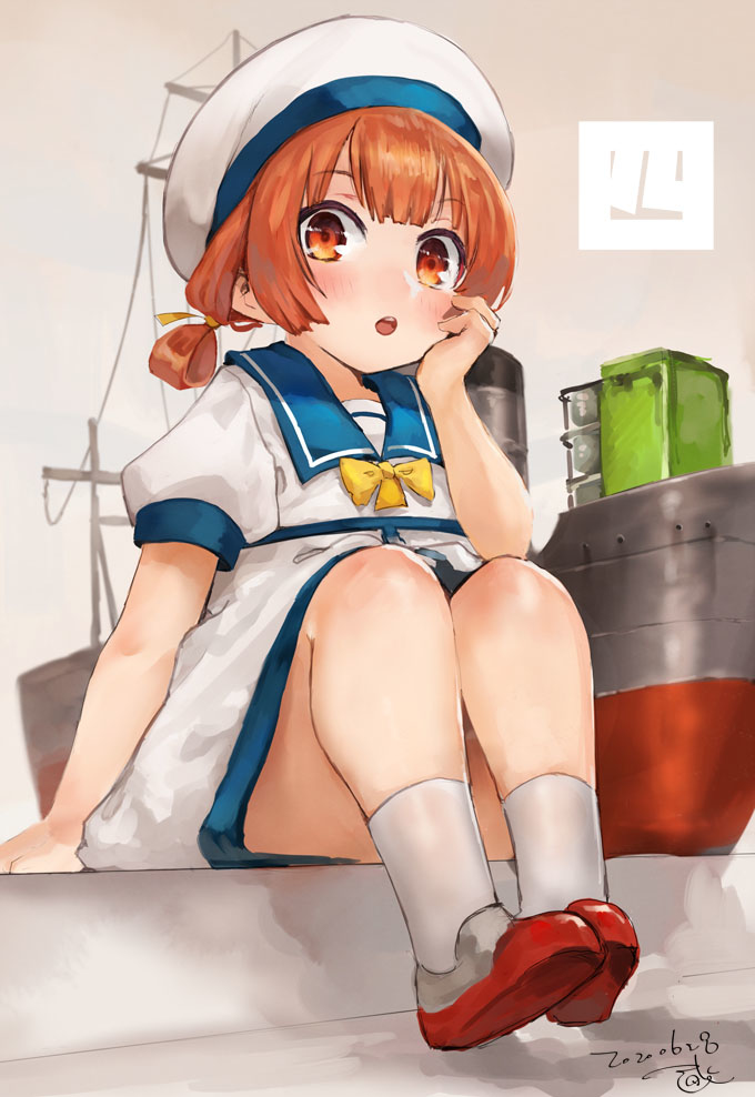 This is a pixiv picture whose title is 第四号海防艦.