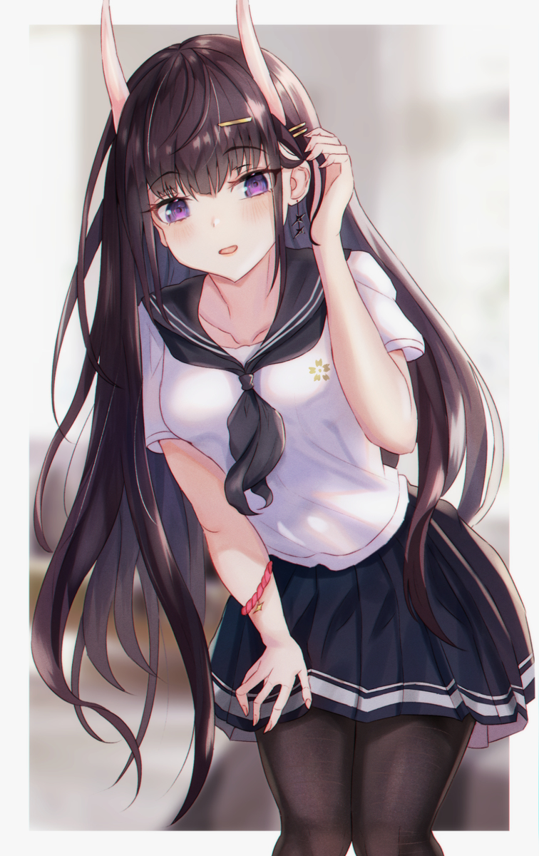 This is a pixiv picture whose title is 能代.