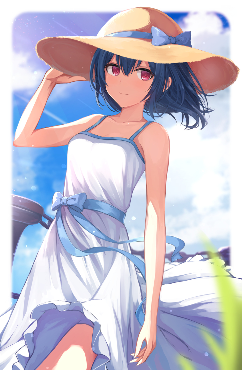 This is a pixiv picture whose title is 夏凛世.