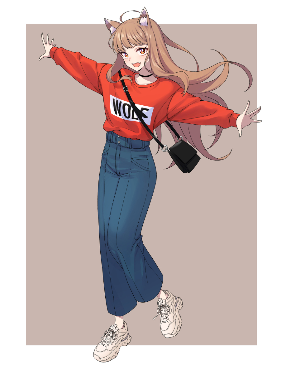 This is a pixiv picture whose title is ホロ.