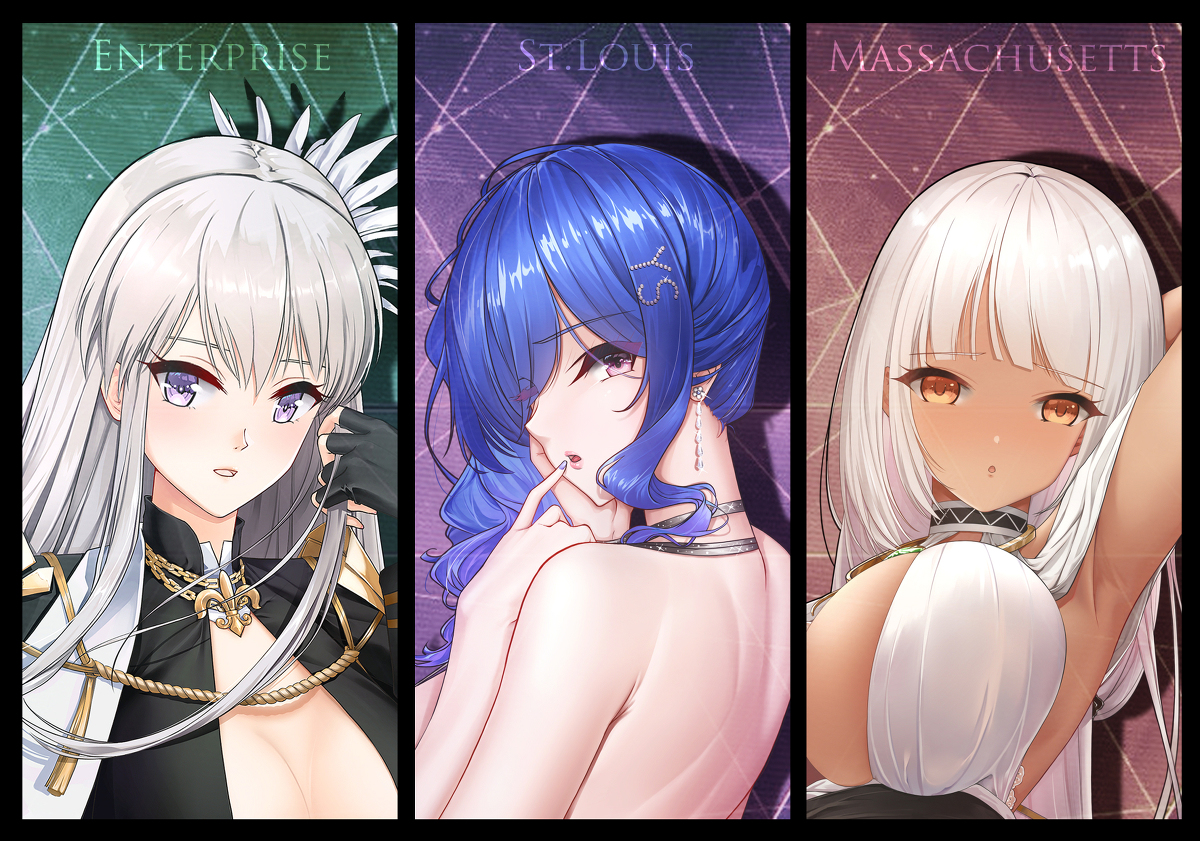 This is a pixiv picture whose title is 迟到很久的周年贺图.