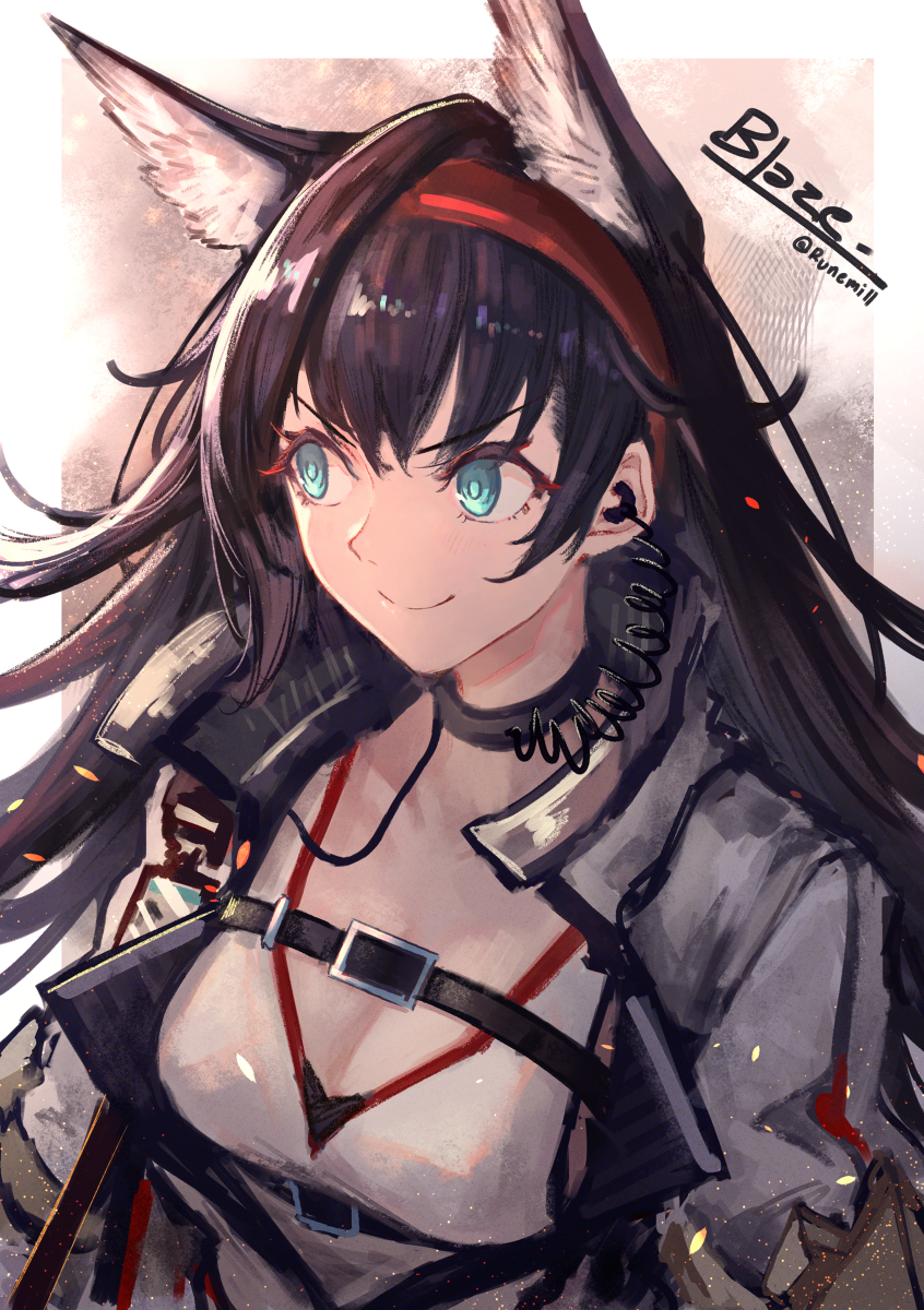 This is a pixiv picture whose title is BLAZE.