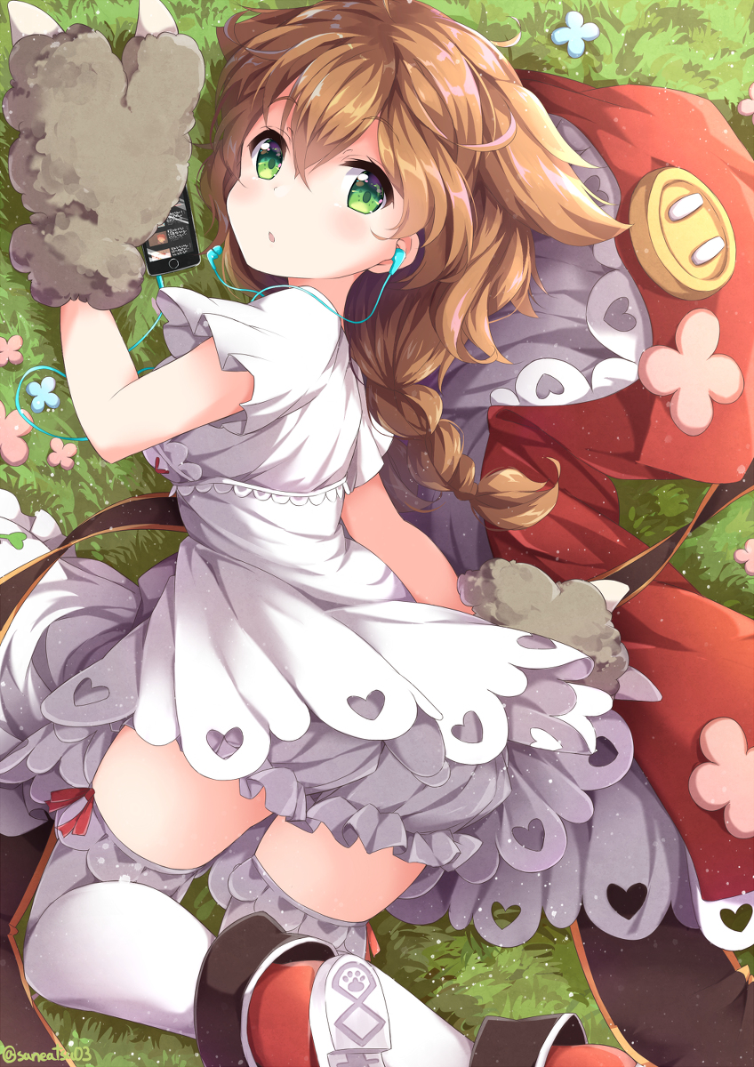 This is a pixiv picture whose title is ねころび童田.