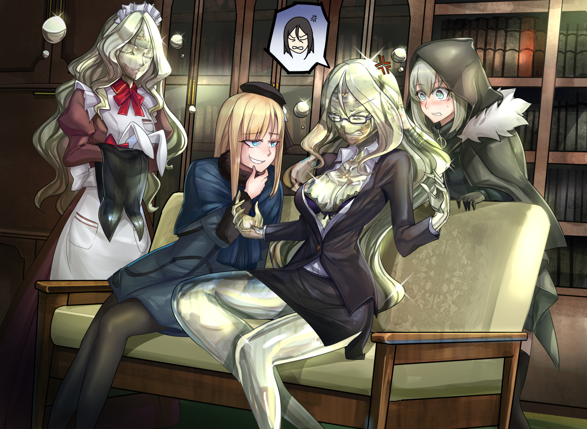 This is a pixiv picture whose title is TSF Liquid metal lord el melloi.