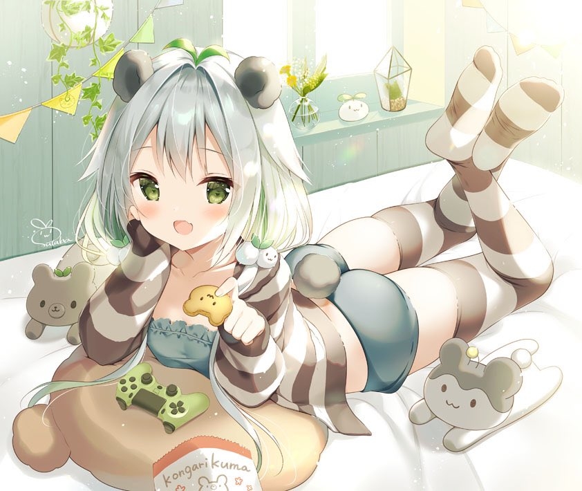 This is a pixiv picture whose title is あ～ん♡.