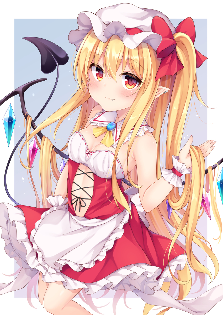 This is a pixiv picture whose title is ロングフランドール.