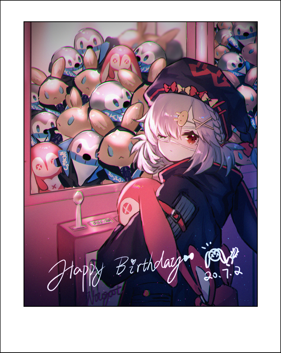 This is a pixiv picture whose title is happy birthday to 泡普卡.