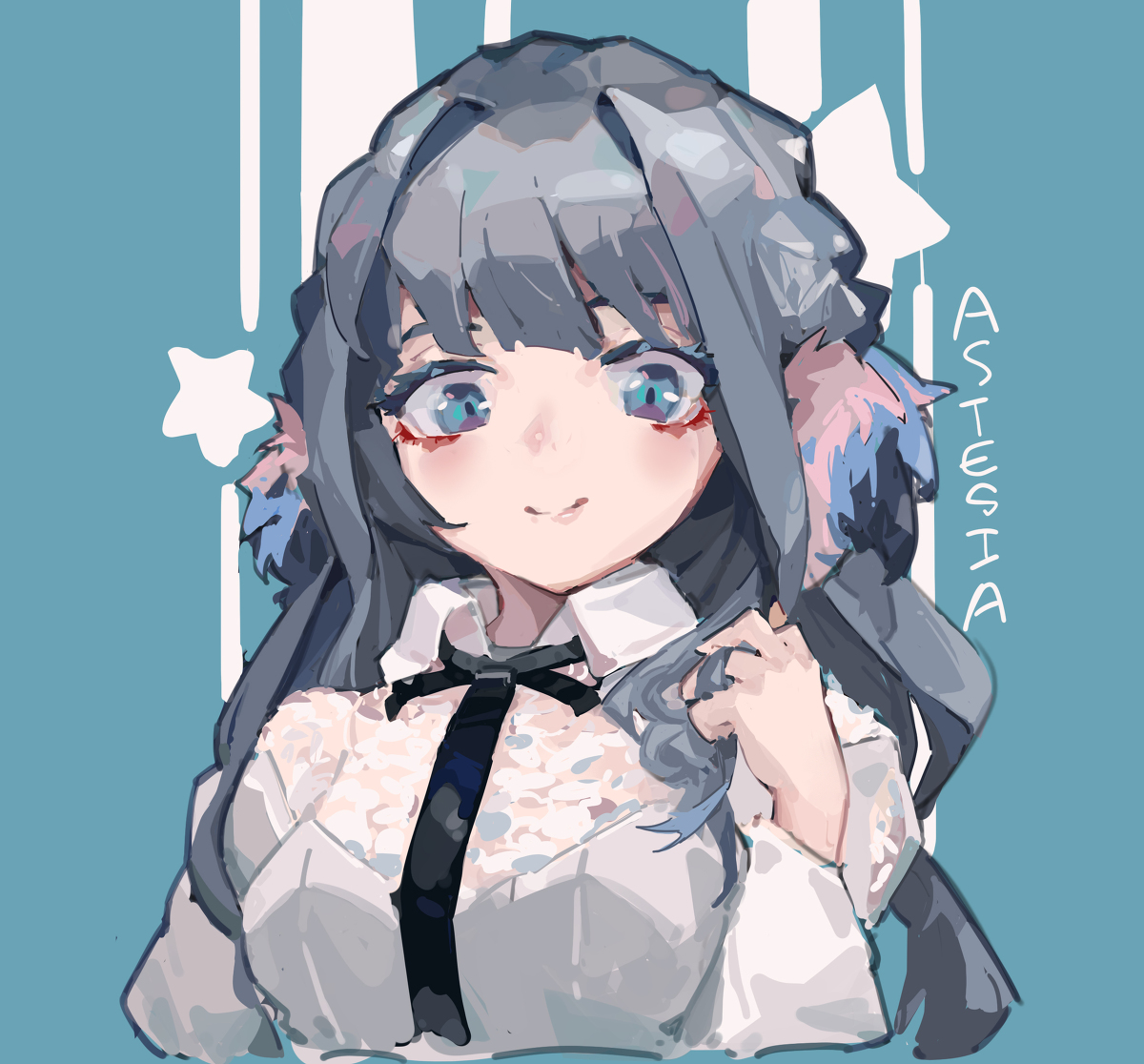 This is a pixiv picture whose title is Astesia.