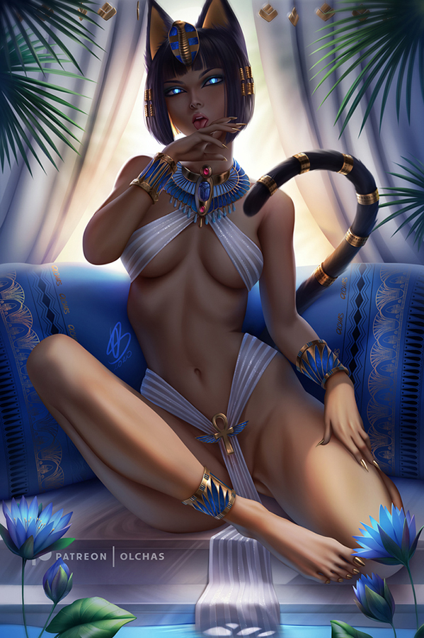 This is a pixiv picture whose title is Ankha / ナイル.