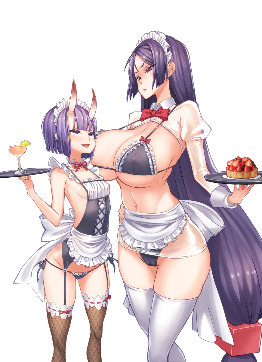 This is a pixiv picture whose title is 酒吞頼光.