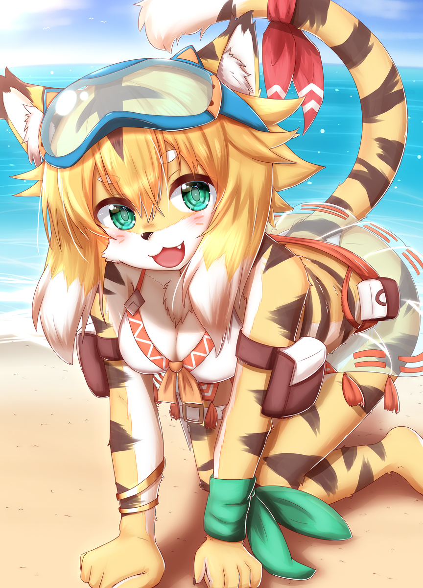 This is a pixiv picture whose title is ミアsummer.