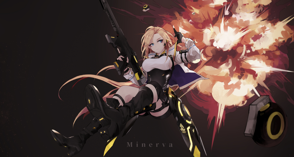 This is a pixiv picture whose title is Minerva.