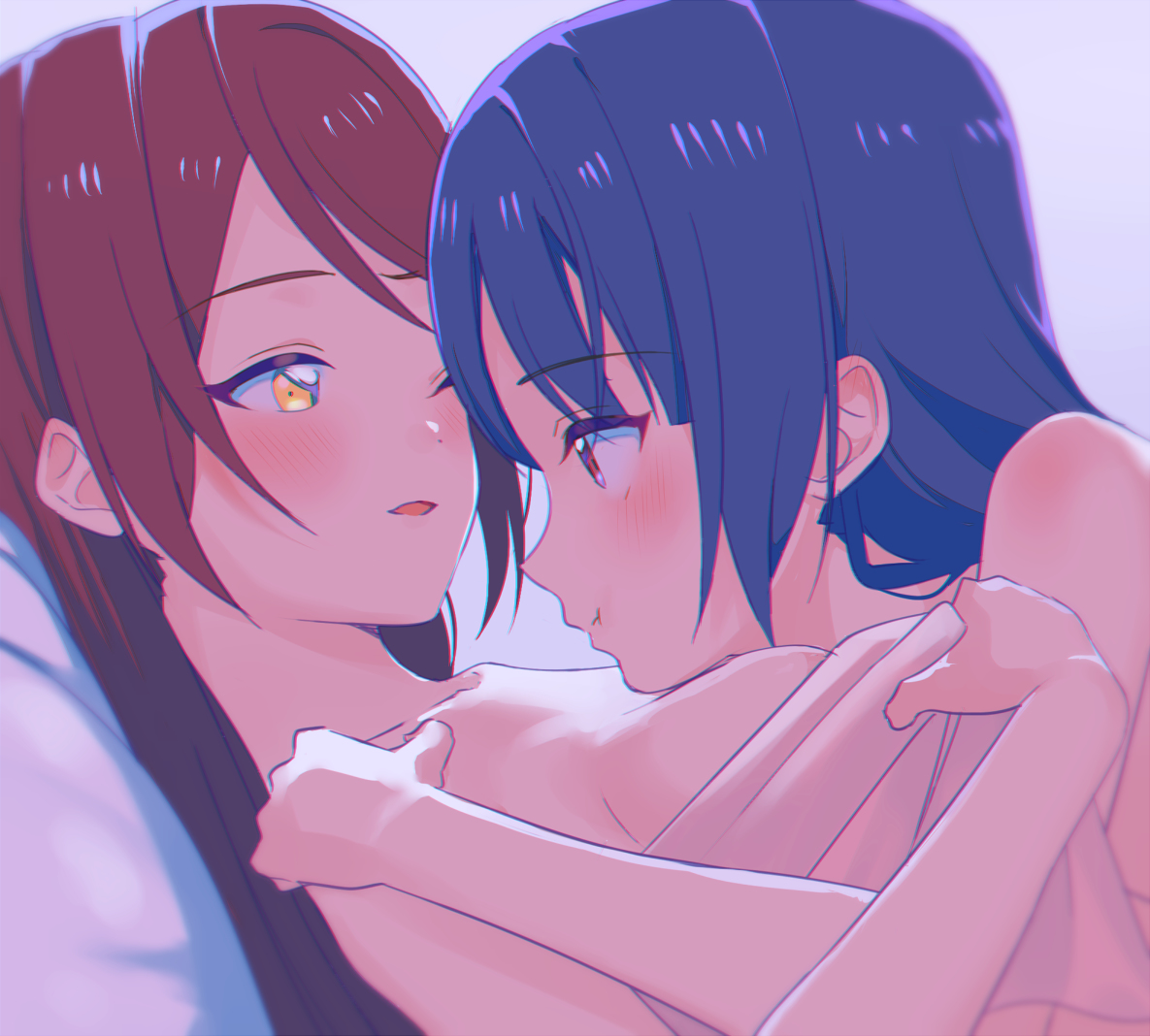 This is a pixiv picture whose title is よしりこ😈🌸.