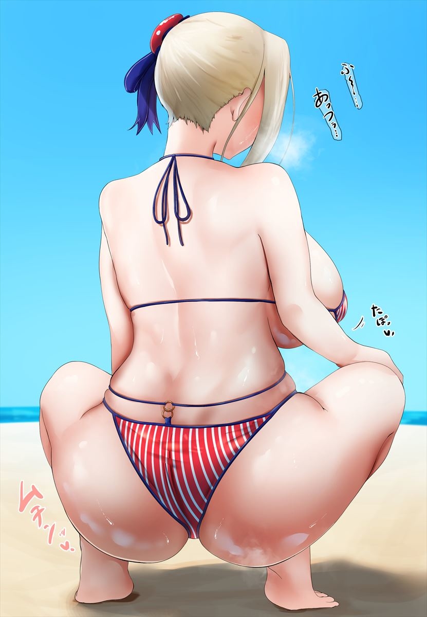 This is a pixiv picture whose title is しゃがみ武蔵ちゃん.