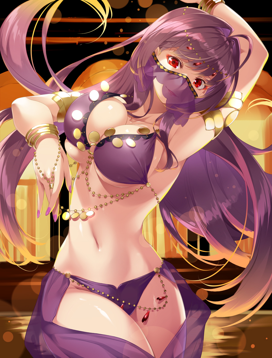 This is a pixiv picture whose title is ダンサースカサハ.