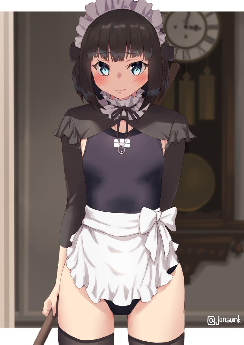 This is a pixiv picture whose title is 「あんまり見ないで欲しいんですケド…」.