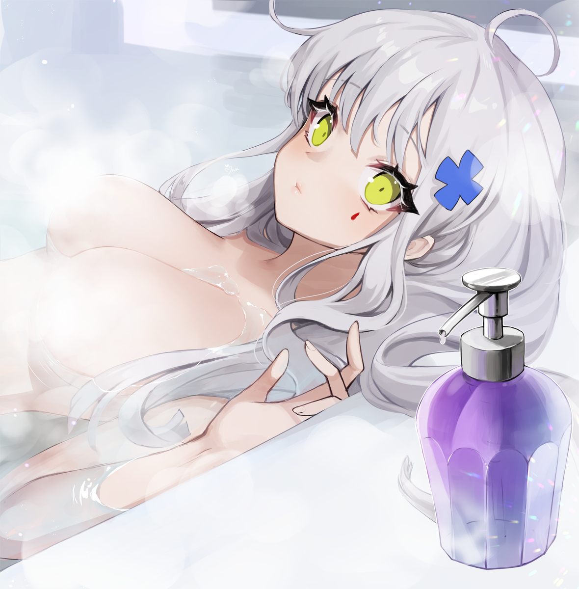 This is a pixiv picture whose title is お風呂.