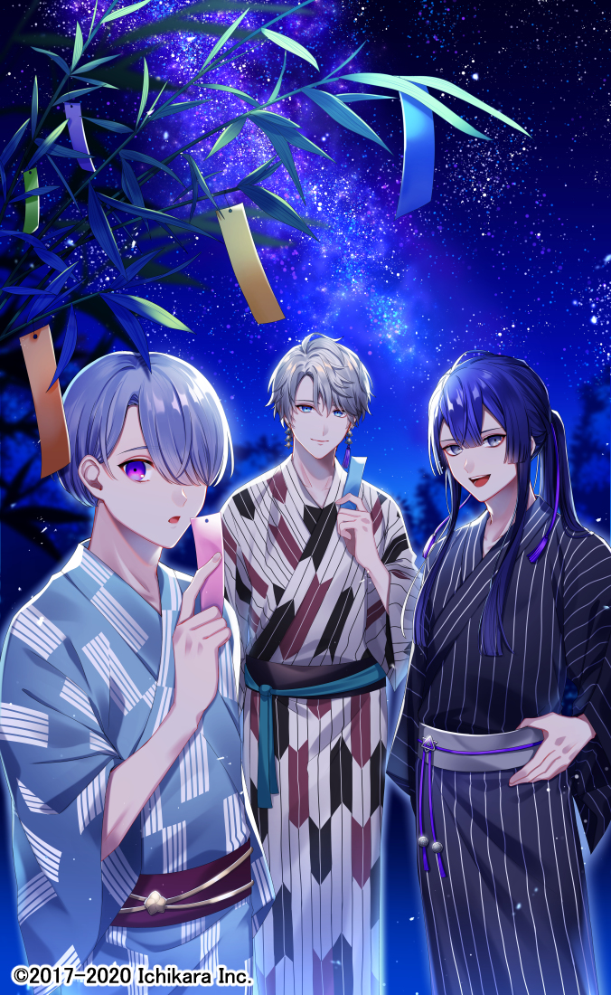 This is a pixiv picture whose title is 七夕.